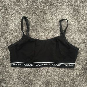 Calvin Klein Black Bralette